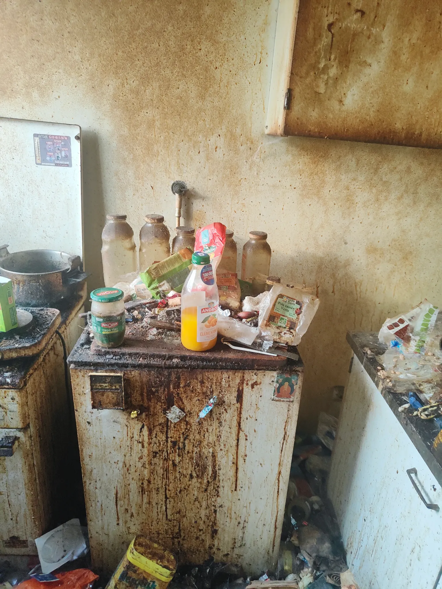 Exemple de situation de nettoyage extrême – photo 1